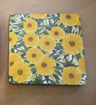Dessous de plat tournesol, Formica.