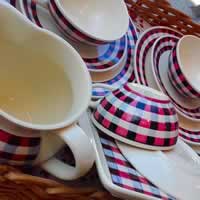 Ancien service à café Villeroy et Boch modèle Glasgow, années 50-60.
